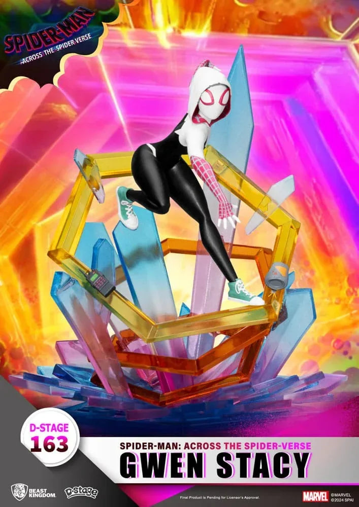 Marvel D-Stage PVC Diorama Spider-Man: Across the Spider-Verse Gwen Stacy 15 cm Beast Kingdom Toys