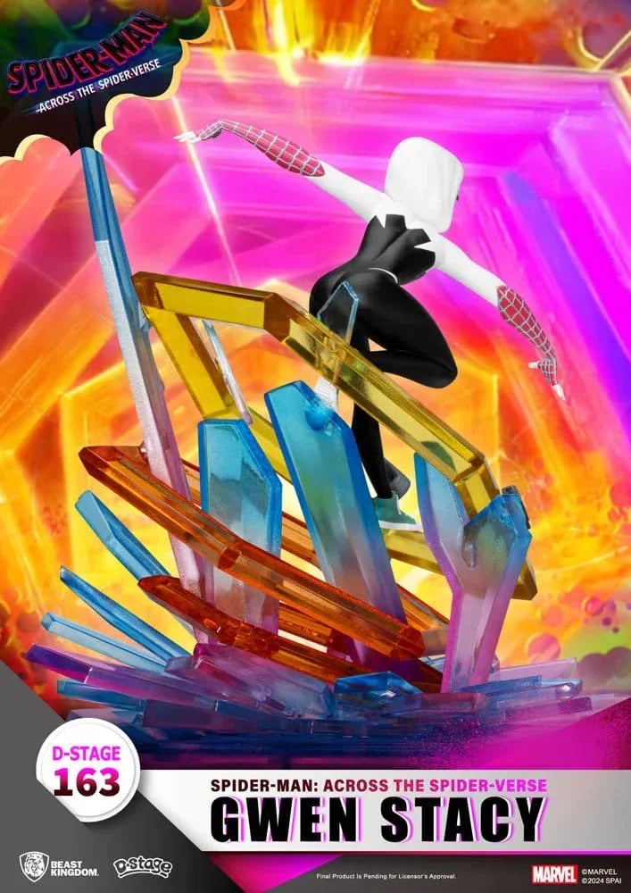 Marvel D-Stage PVC Diorama Spider-Man: Across the Spider-Verse Gwen Stacy 15 cm Beast Kingdom Toys