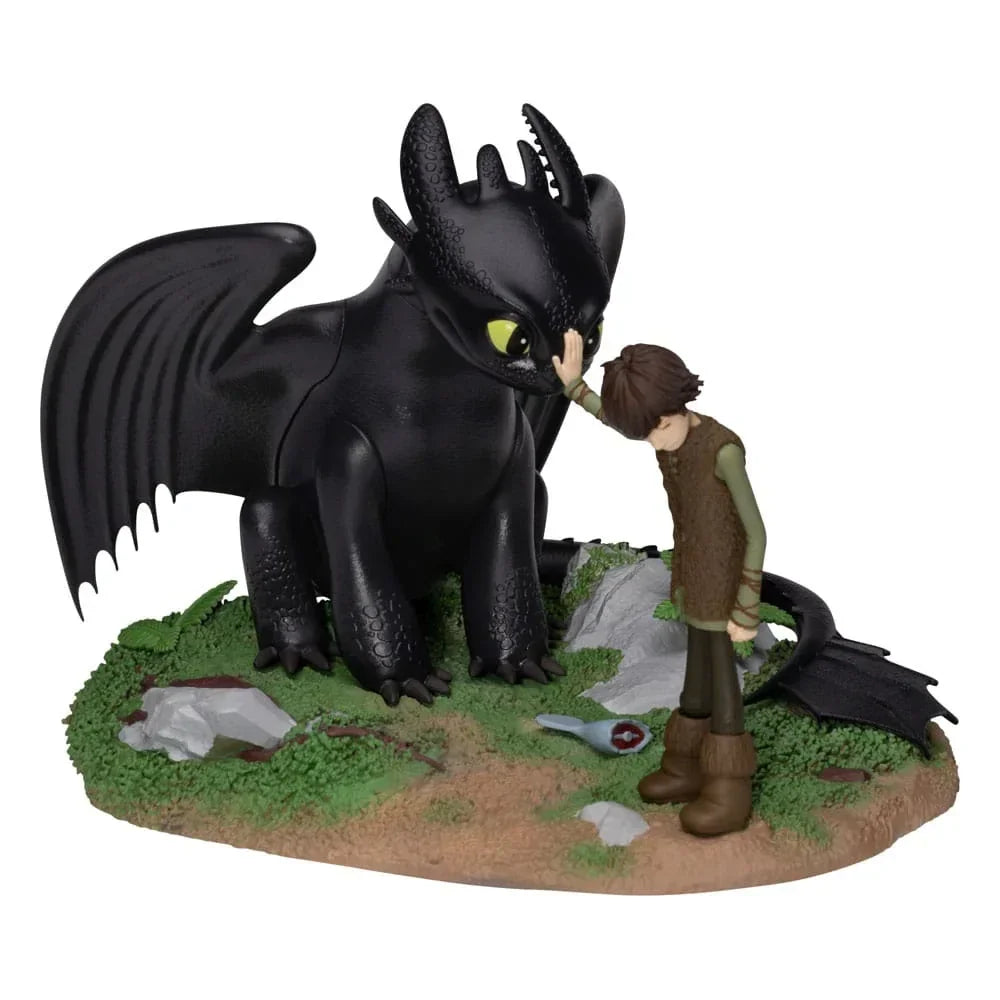 Dragons D-Stage PVC Diorama Tandlöse & Hiccup 15 cm Beast Kingdom Toys