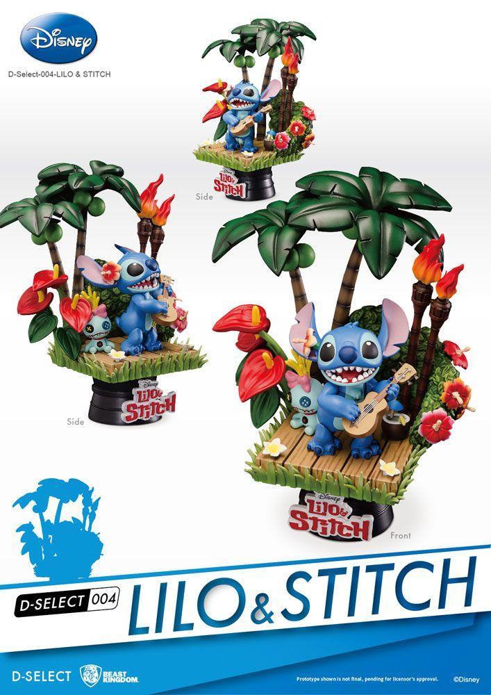 Disney D-Stage PVC Diorama Stitch 14 cm Beast Kingdom Toys