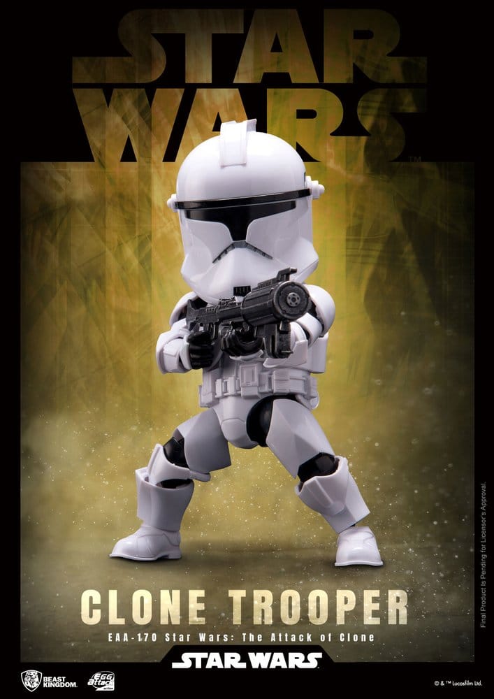 Star Wars Egg Attack Action Figur Clone Trooper 16 cm