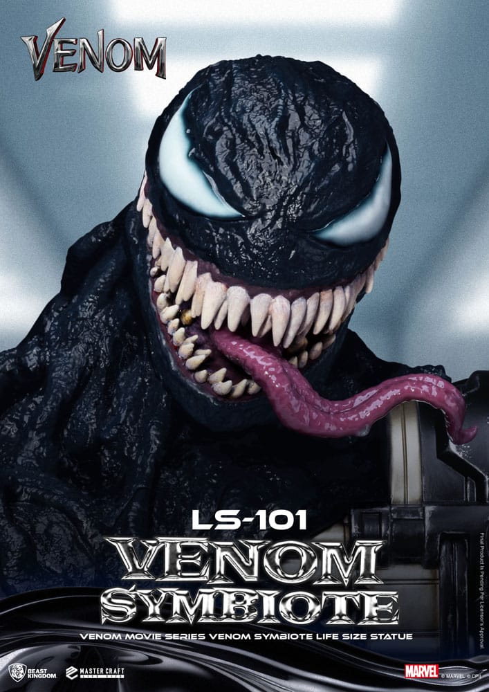 Venom Movie Series Life-Size Figur Venom Symbiote 24 cm Beast Kingdom Toys