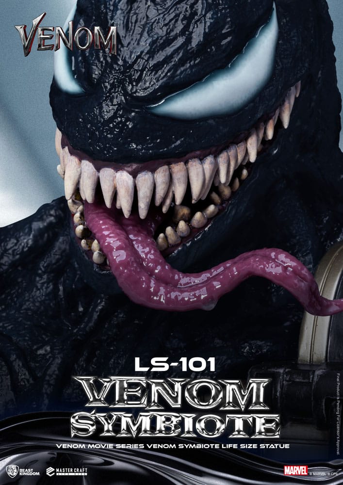 Venom Movie Series Life-Size Figur Venom Symbiote 24 cm Beast Kingdom Toys