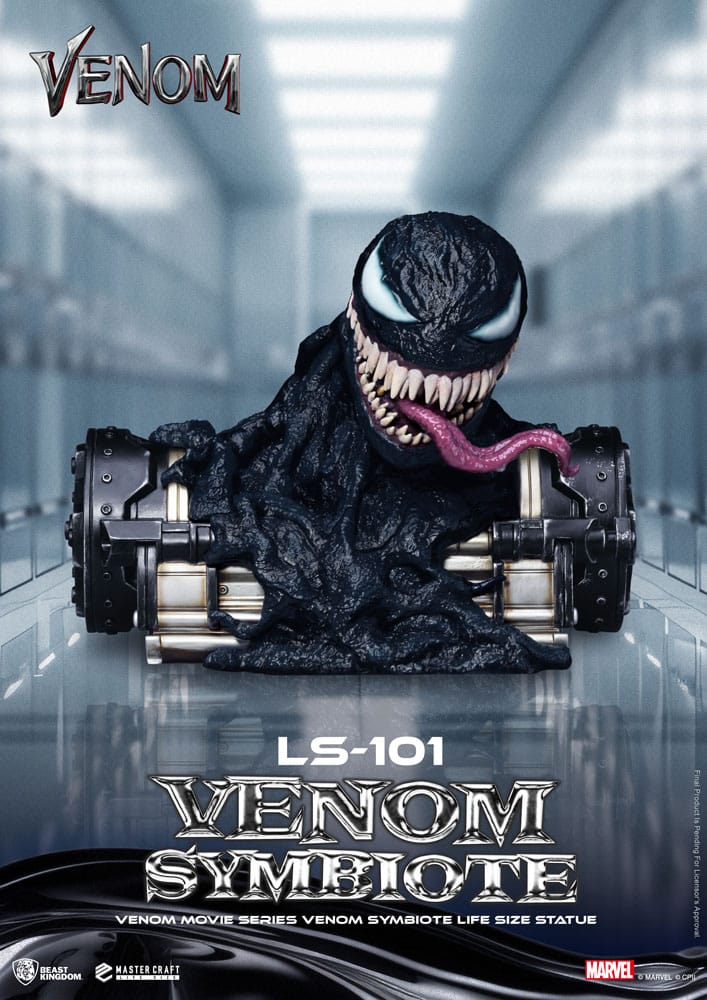 Venom Movie Series Life-Size Figur Venom Symbiote 24 cm Beast Kingdom Toys