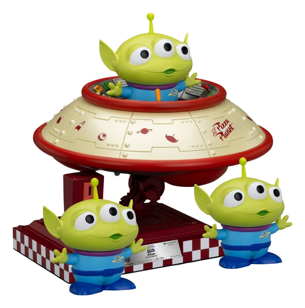 Toy Story-samlarfigur Master Craft Aliens Special Edition 28 cm