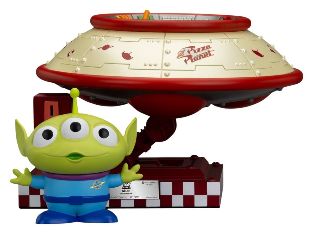 Toy Story-samlarfigur Master Craft Aliens Special Edition 28 cm