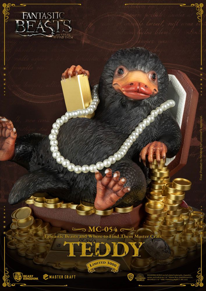 Fantastic Beasts Master Craft Figur Teddy 21 cm Beast Kingdom Toys
