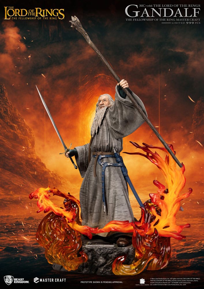 Lord of the Rings Master Craft Figur Gandalf 58 cm Beast Kingdom Toys