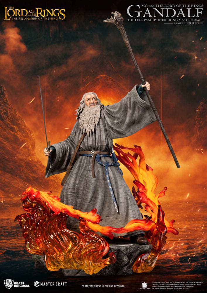 Lord of the Rings Master Craft Figur Gandalf 58 cm Beast Kingdom Toys