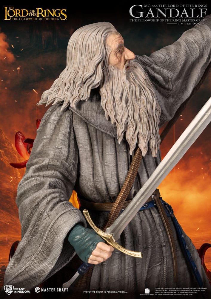 Lord of the Rings Master Craft Figur Gandalf 58 cm Beast Kingdom Toys