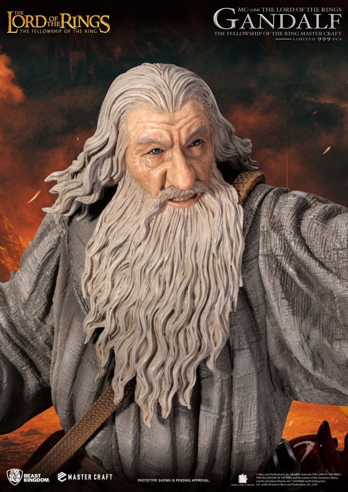 Lord of the Rings Master Craft Figur Gandalf 58 cm Beast Kingdom Toys