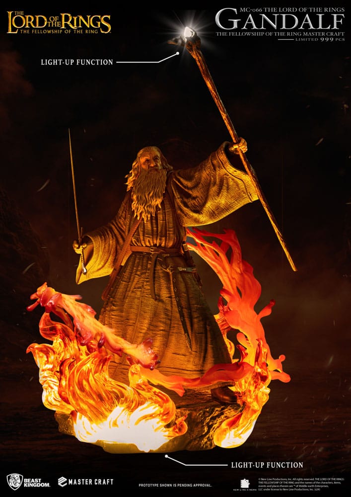Lord of the Rings Master Craft Figur Gandalf 58 cm Beast Kingdom Toys