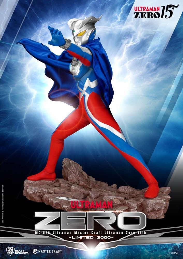 Ultraman Master Craft Figur Ultraman Zero 15th 41 cm Beast Kingdom Toys