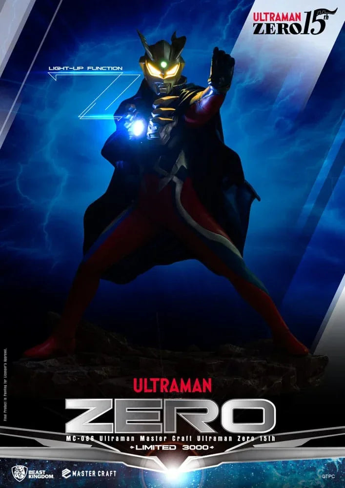 Ultraman Master Craft Figur Ultraman Zero 15th 41 cm Beast Kingdom Toys