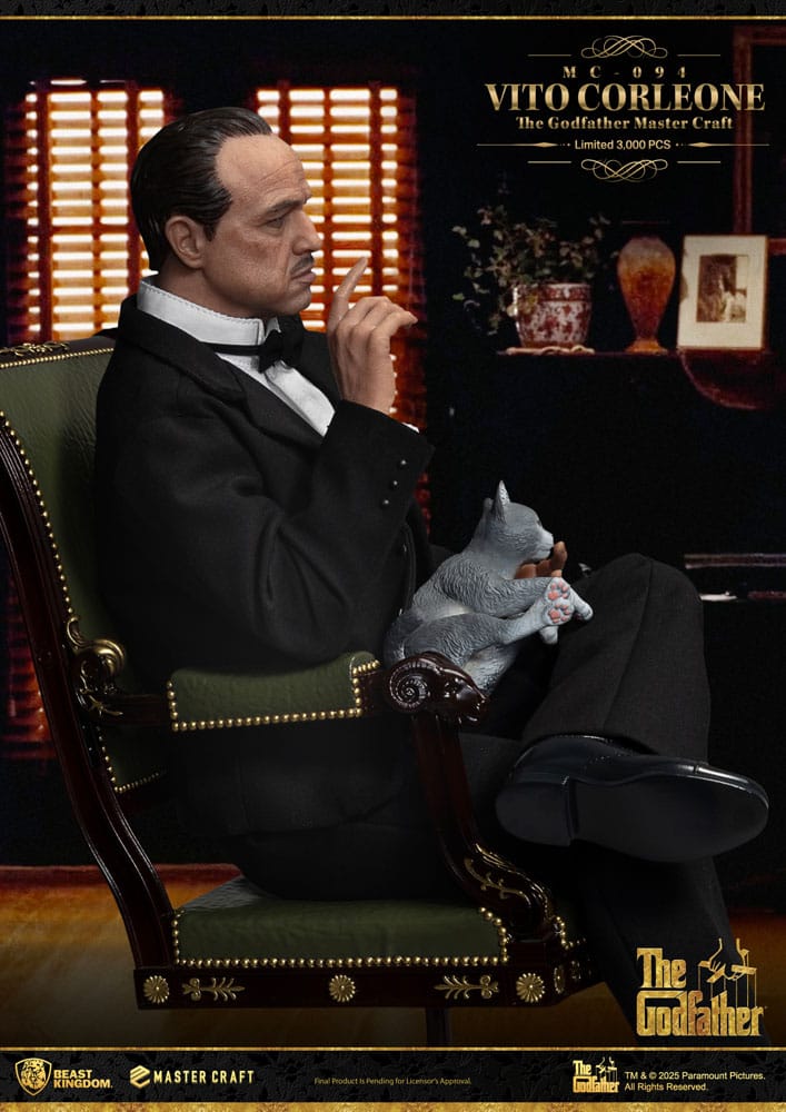 Gudfadern Master Craft Figur Vito Corleone 31 cm Beast Kingdom Toys