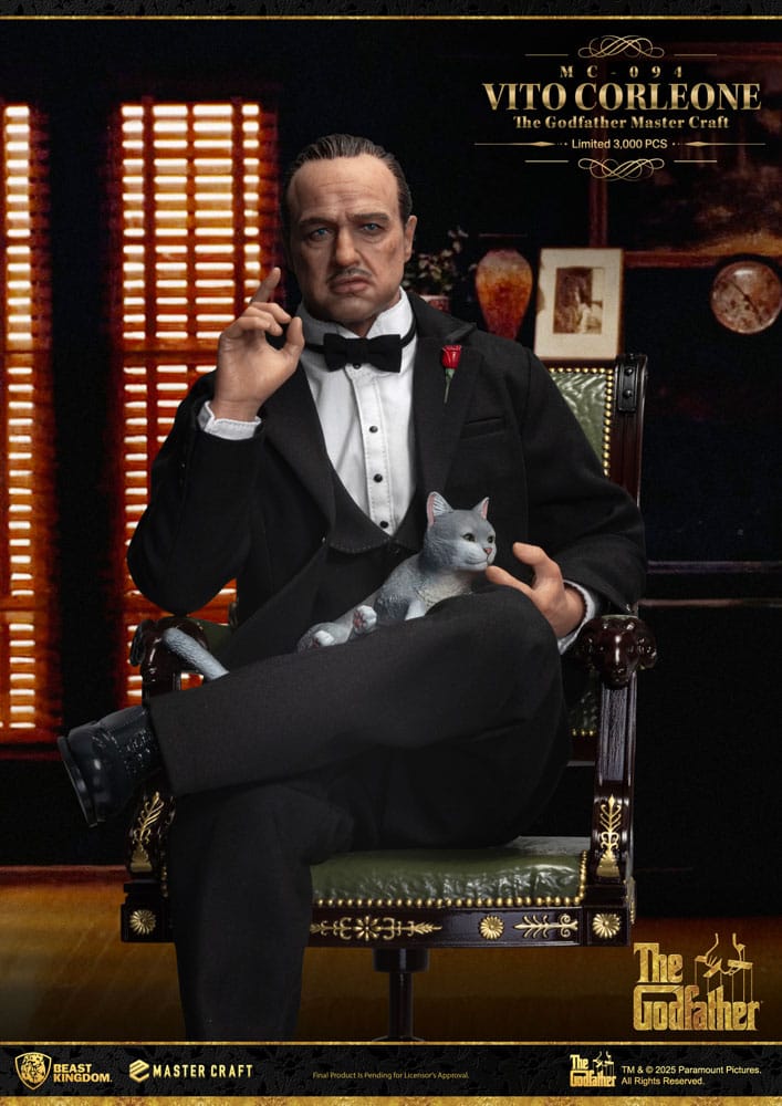 Gudfadern Master Craft Figur Vito Corleone 31 cm Beast Kingdom Toys