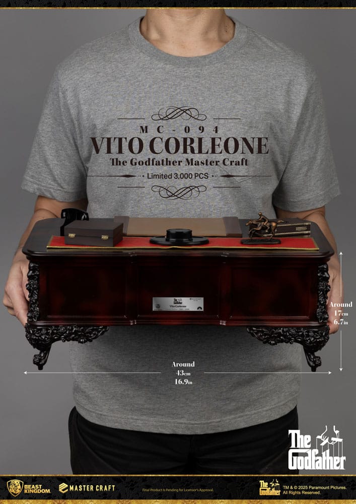Gudfadern Master Craft Figur Vito Corleone 31 cm Beast Kingdom Toys