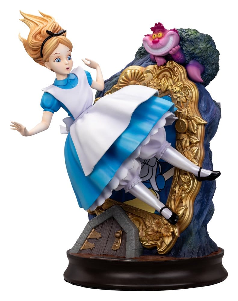 Alice i Underlandet Master Craft-figur Alice & den Cheshirekatten, 40 cm