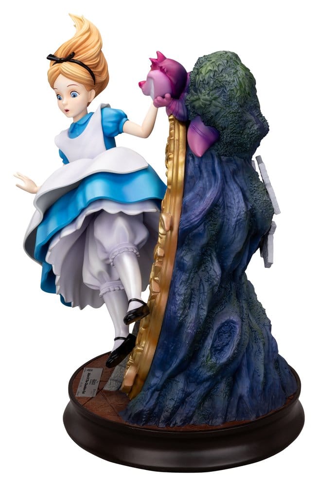 Alice i Underlandet Master Craft-figur Alice & den Cheshirekatten, 40 cm