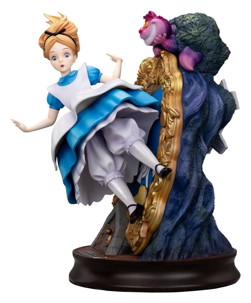 Alice i Underlandet Master Craft-figur Alice & den Cheshirekatten, 40 cm