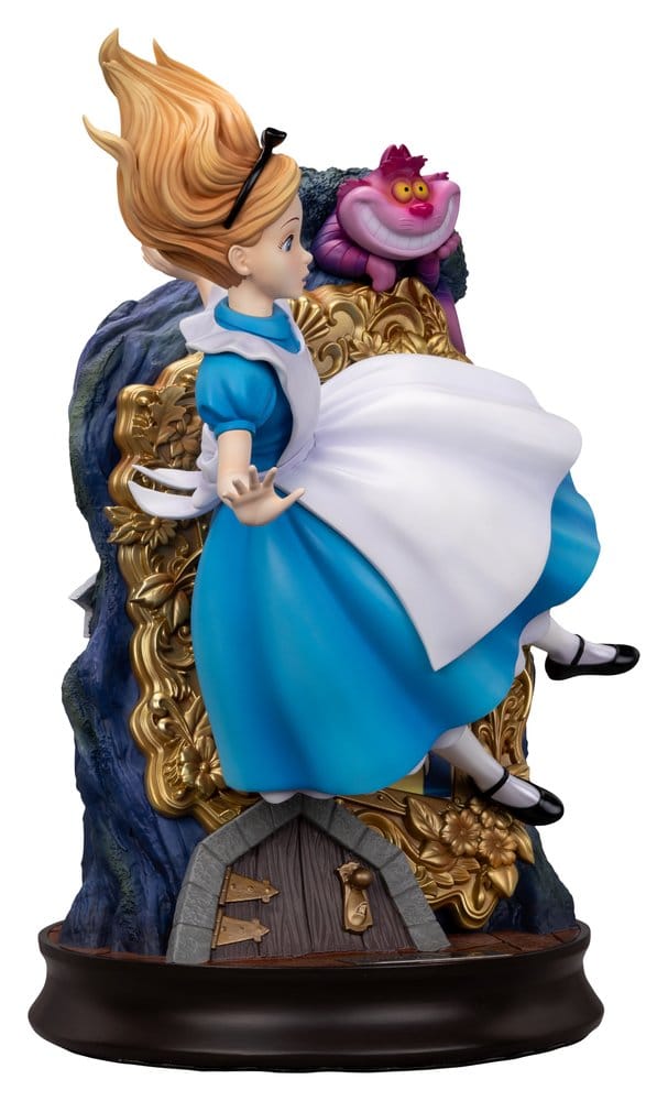 Alice i Underlandet Master Craft-figur Alice & den Cheshirekatten, 40 cm