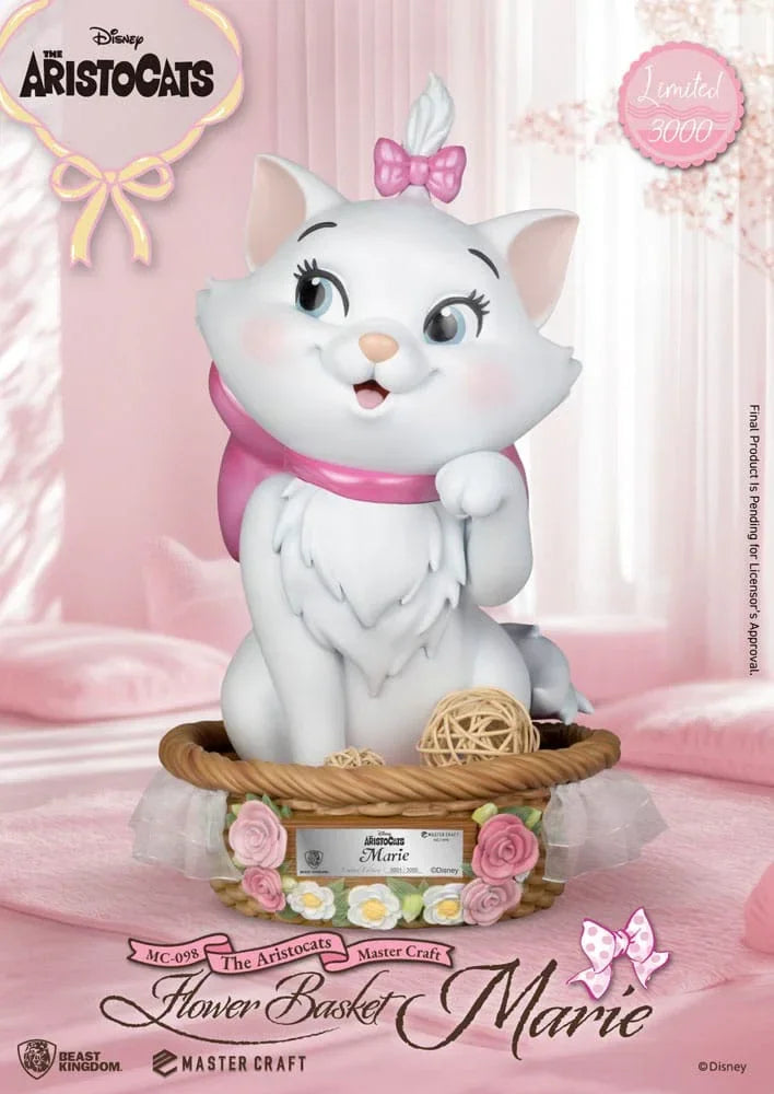 Aristocats Master Craft Figur Flower Basket Marie 32 cm Beast Kingdom Toys