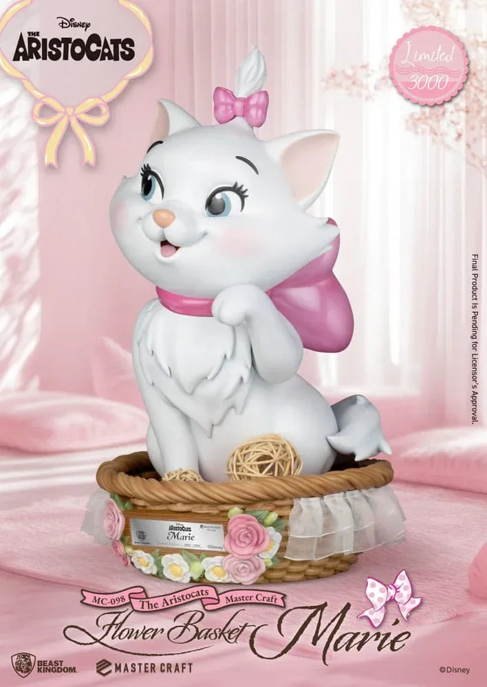 Aristocats Master Craft Figur Flower Basket Marie 32 cm Beast Kingdom Toys