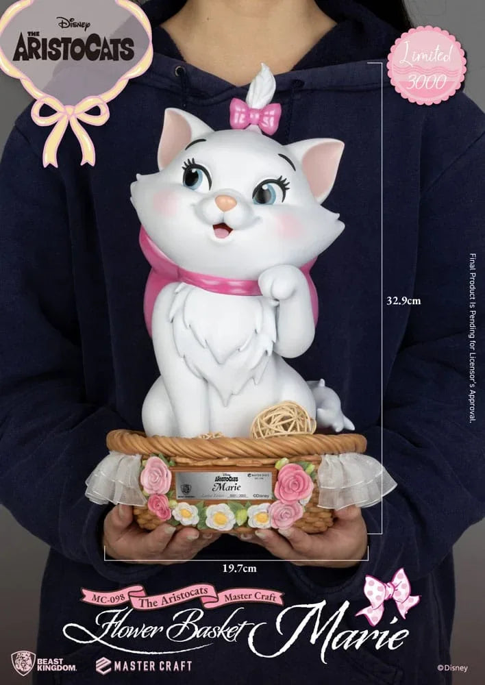 Aristocats Master Craft Figur Flower Basket Marie 32 cm Beast Kingdom Toys