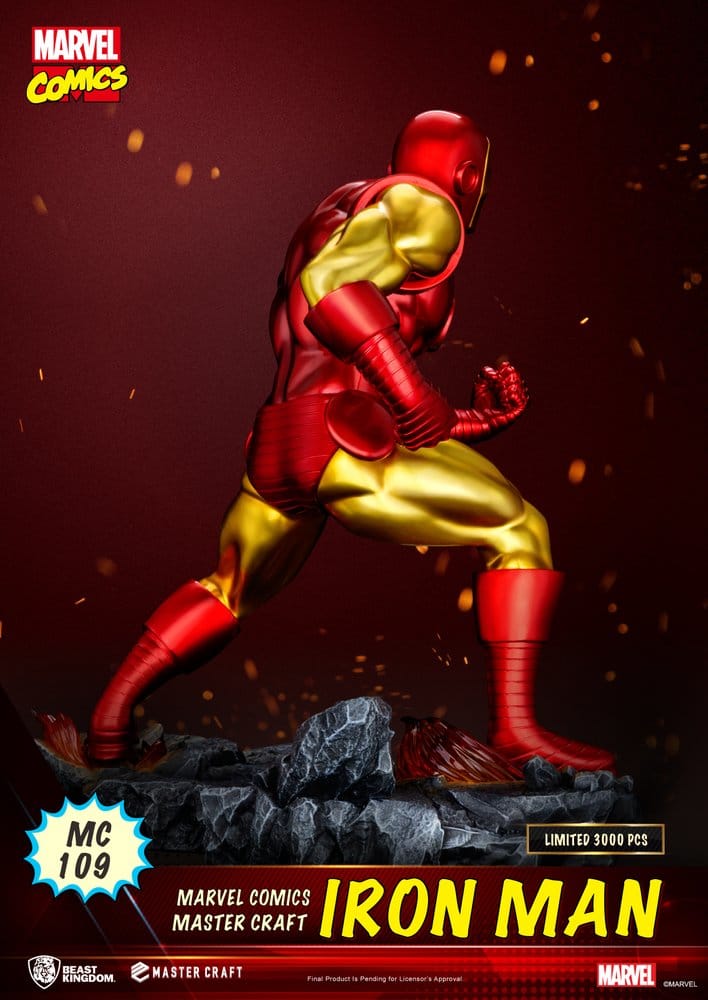 Marvel Comics Master Craft Figur Iron Man 29 cm