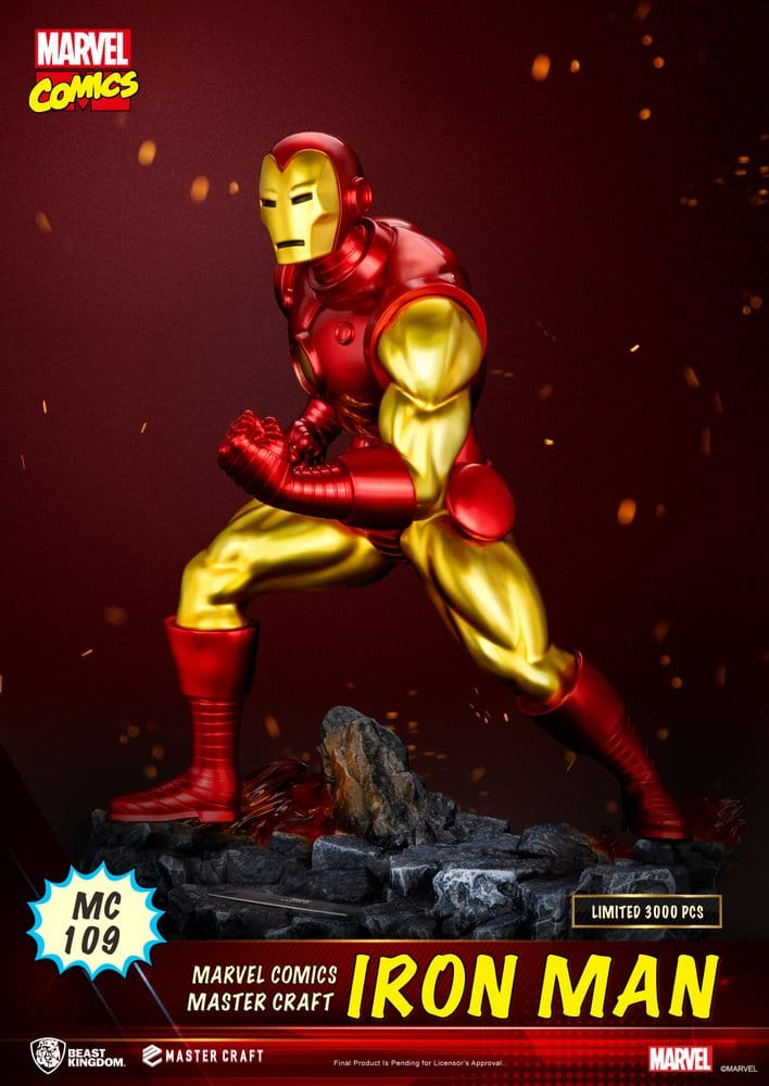 Marvel Comics Master Craft Figure Iron Man 29 cm