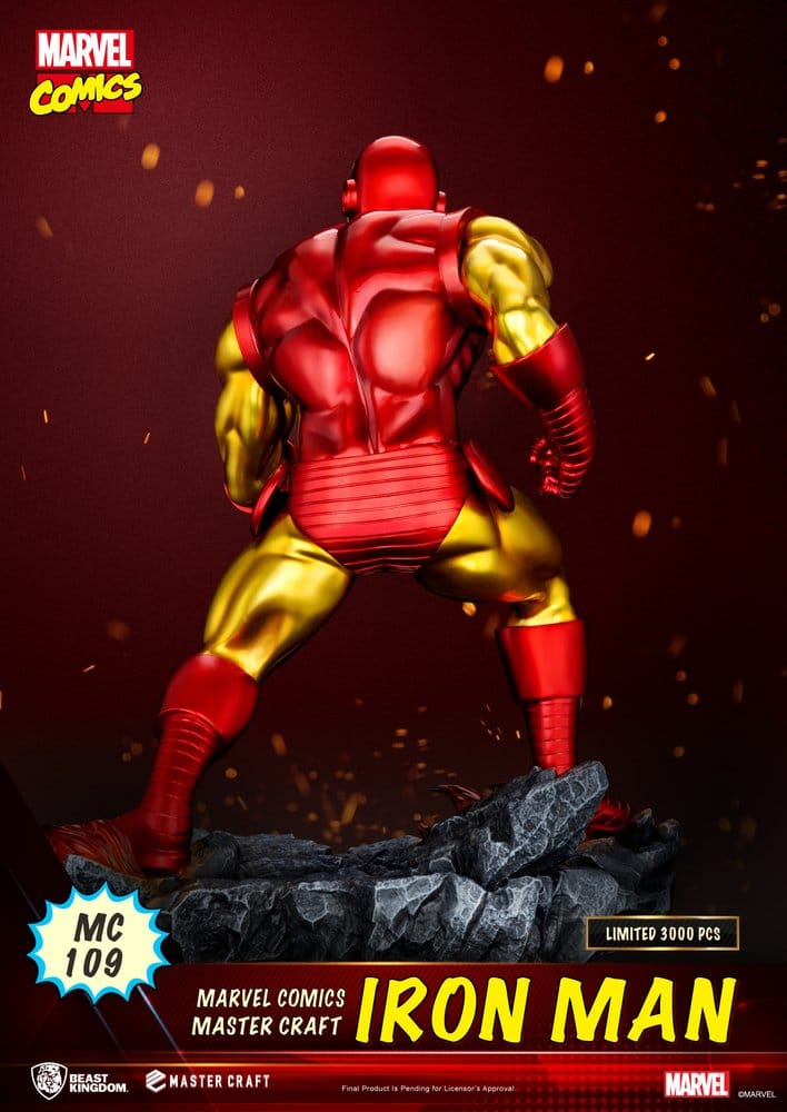 Marvel Comics Master Craft Figure Iron Man 29 cm