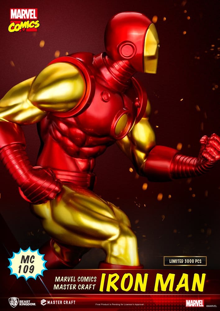 Marvel Comics Master Craft Figure Iron Man 29 cm