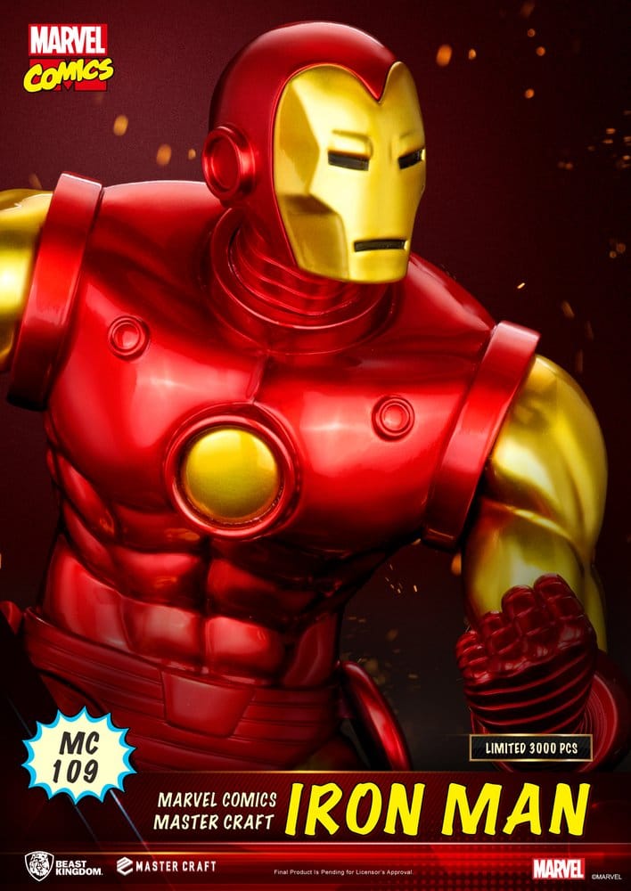 Marvel Comics Master Craft Figure Iron Man 29 cm