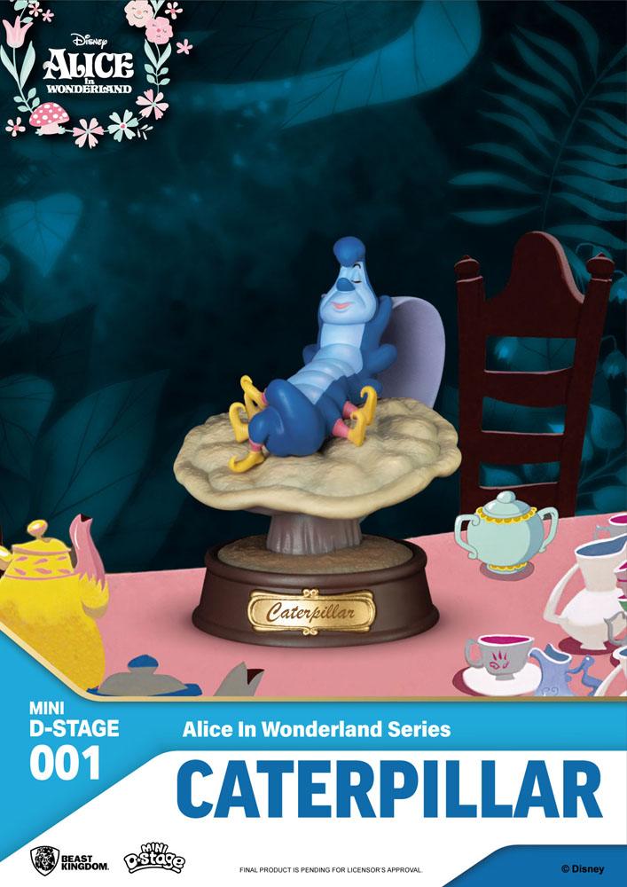 Alice in Wonderland Mini Diorama Scene Figures 6-pack 10 cm