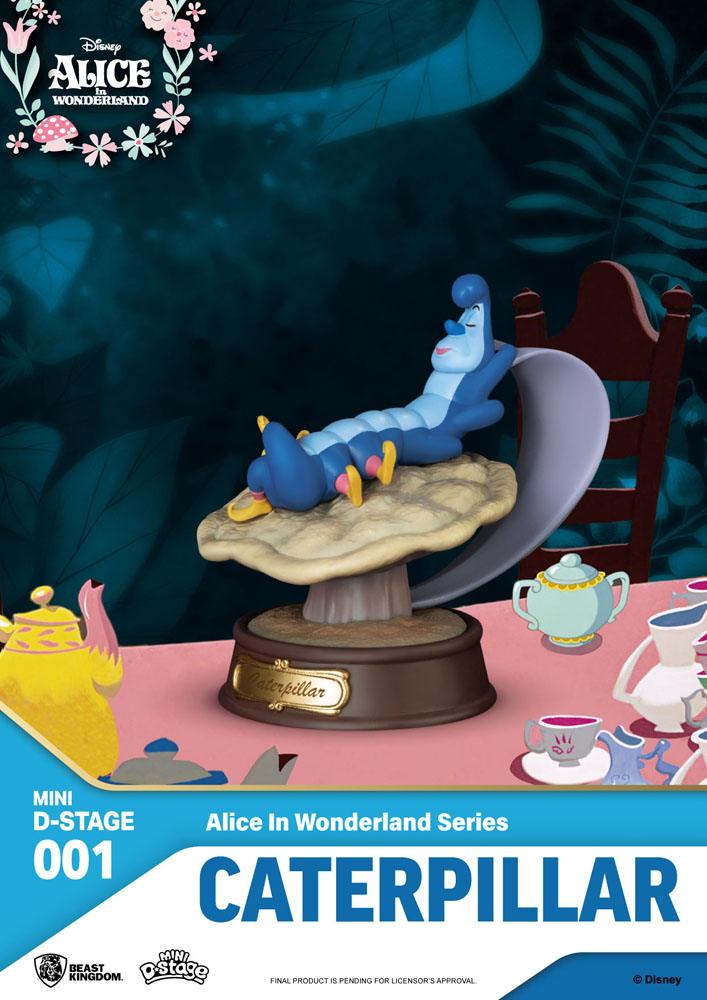 Alice in Wonderland Mini Diorama Scene Figures 6-pack 10 cm