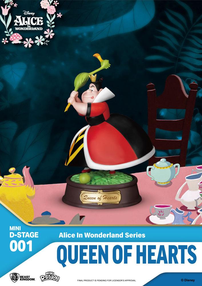 Alice in Wonderland Mini Diorama Scene Figures 6-pack 10 cm