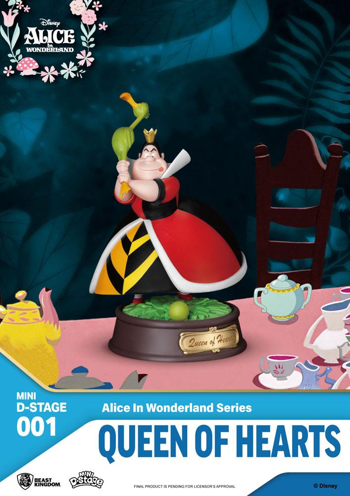 Alice in Wonderland Mini Diorama Scene Figures 6-pack 10 cm
