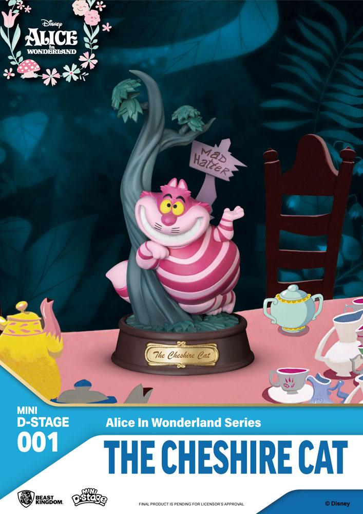 Alice in Wonderland Mini Diorama Scene Figures 6-pack 10 cm