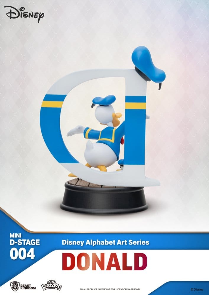 Disney Mini Diorama Scen Figur 6-pack Alfabet Konst 10 cm