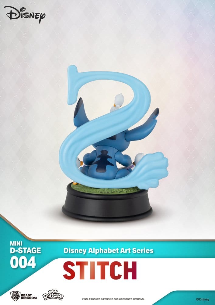 Disney Mini Diorama Scen Figur 6-pack Alfabet Konst 10 cm