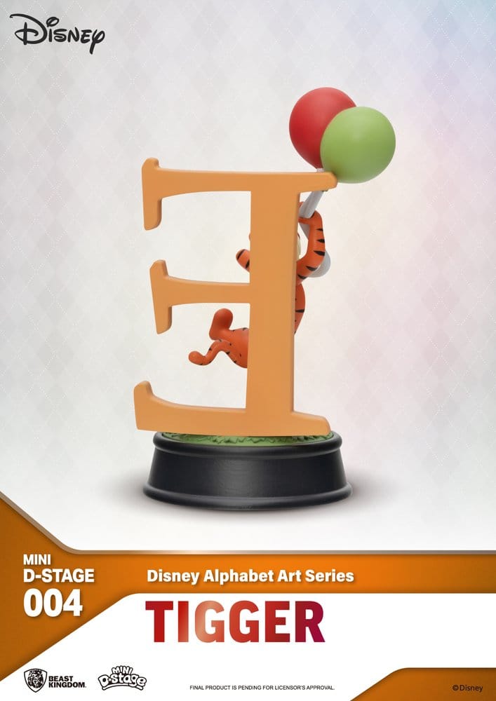 Disney Mini Diorama Scen Figur 6-pack Alfabet Konst 10 cm