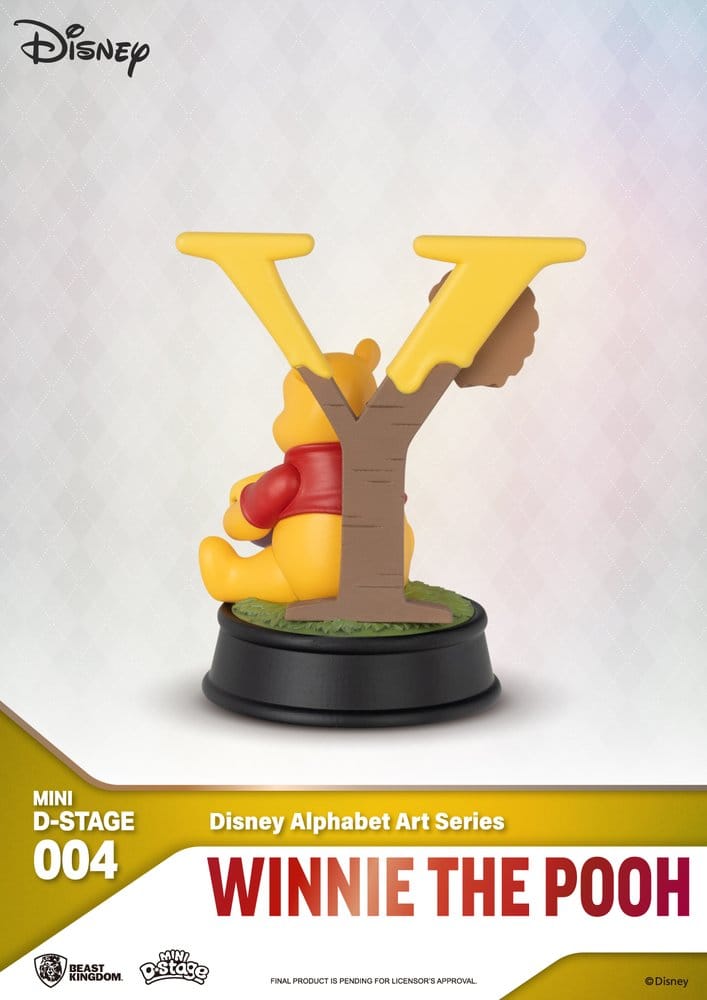 Disney Mini Diorama Scen Figur 6-pack Alfabet Konst 10 cm