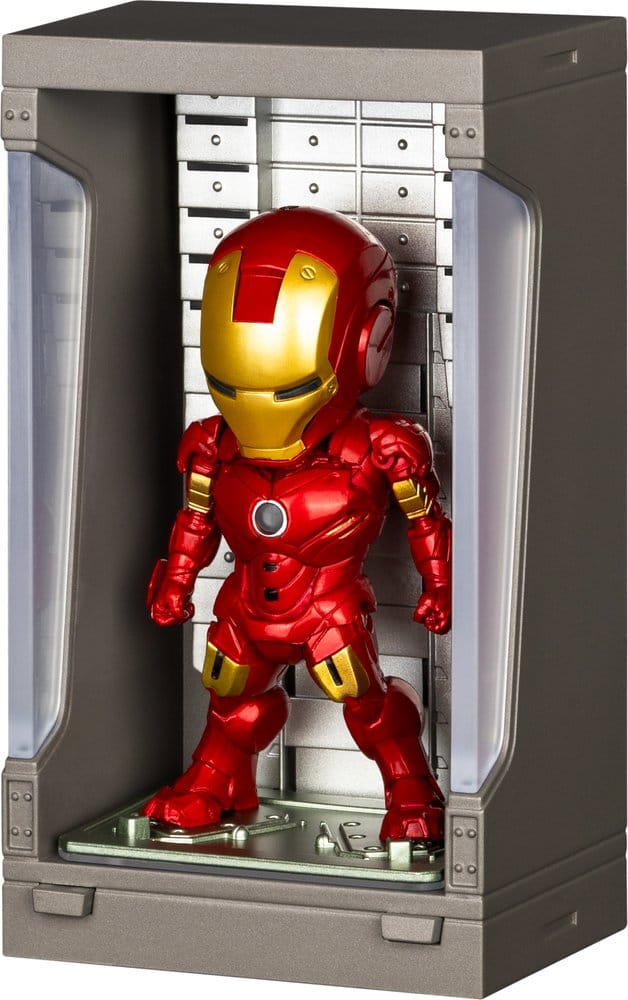 Marvel Mini Egg Mini-figurer Iron Man Hall of Armor Blindbox-sortiment (6) 8 cm