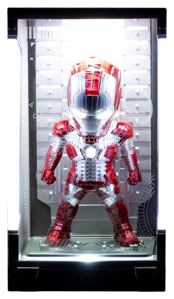 Marvel Mini Egg Mini-figurer Iron Man Hall of Armor Blindbox-sortiment (6) 8 cm