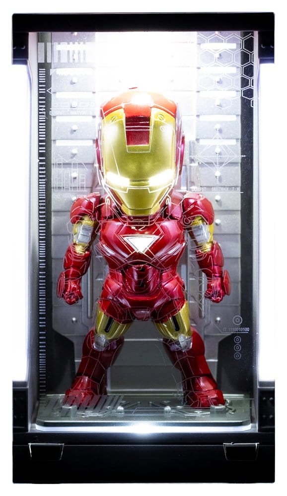 Marvel Mini Egg Mini-figurer Iron Man Hall of Armor Blindbox-sortiment (6) 8 cm