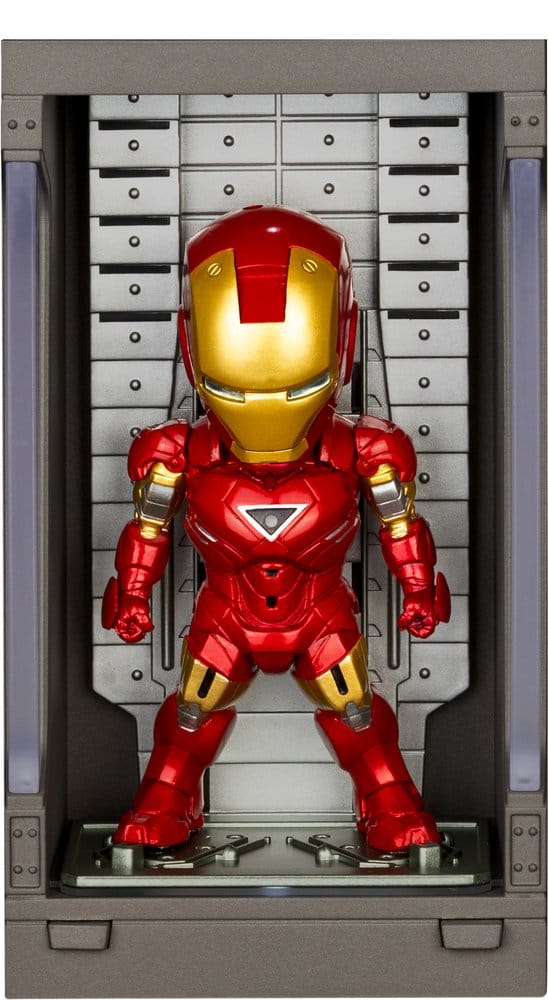 Marvel Mini Egg Mini-figurer Iron Man Hall of Armor Blindbox-sortiment (6) 8 cm