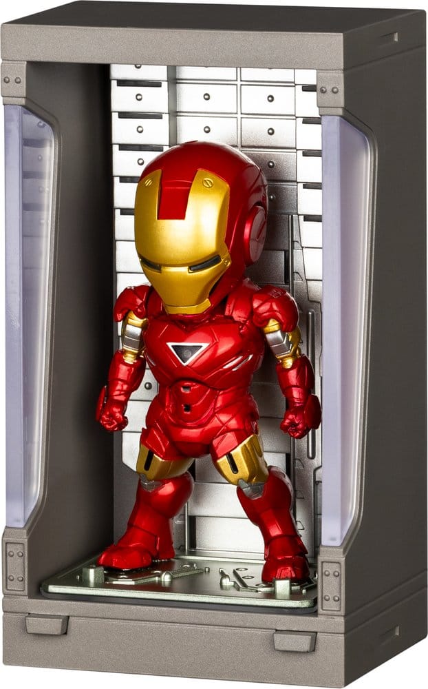 Marvel Mini Egg Mini-figurer Iron Man Hall of Armor Blindbox-sortiment (6) 8 cm
