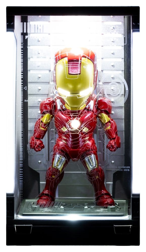 Marvel Mini Egg Mini-figurer Iron Man Hall of Armor Blindbox-sortiment (6) 8 cm