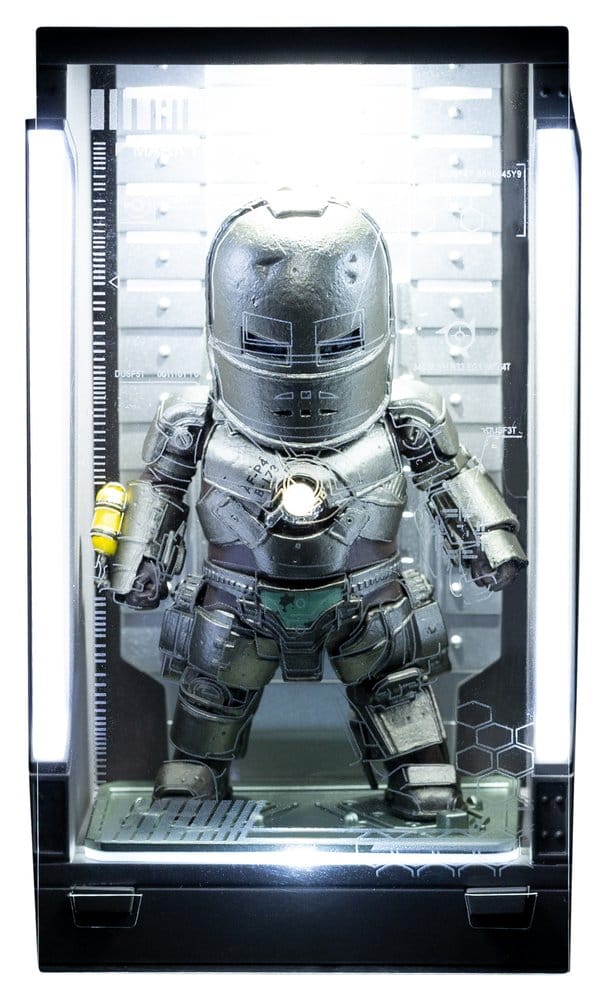 Marvel Mini Egg Mini-figurer Iron Man Hall of Armor Blindbox-sortiment (6) 8 cm