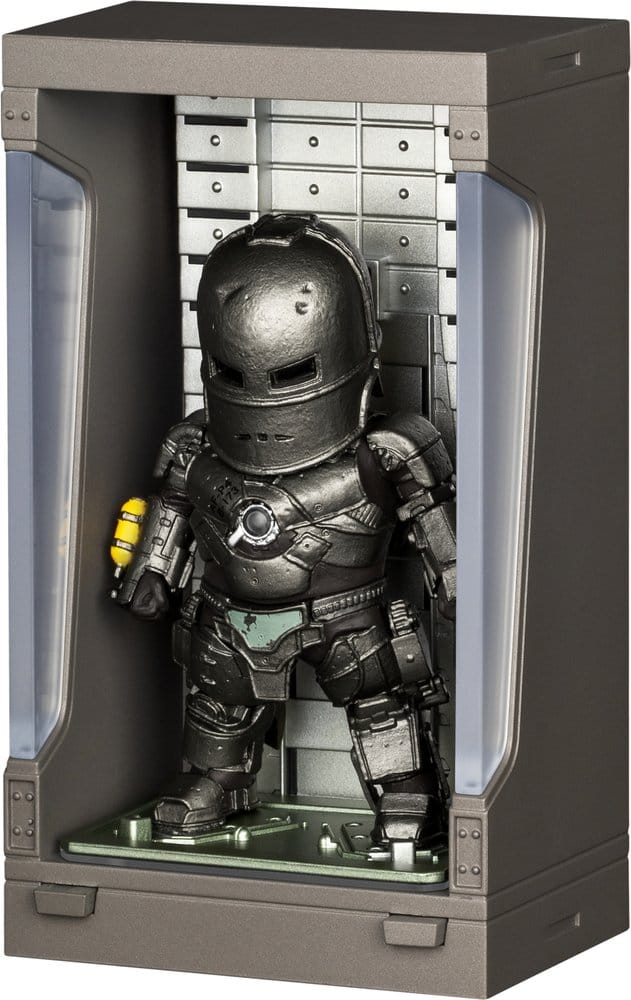 Marvel Mini Egg Mini-figurer Iron Man Hall of Armor Blindbox-sortiment (6) 8 cm